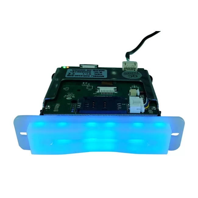 Manual Insertion Kiosk IC RF RGB Bezel Card Reader Writer